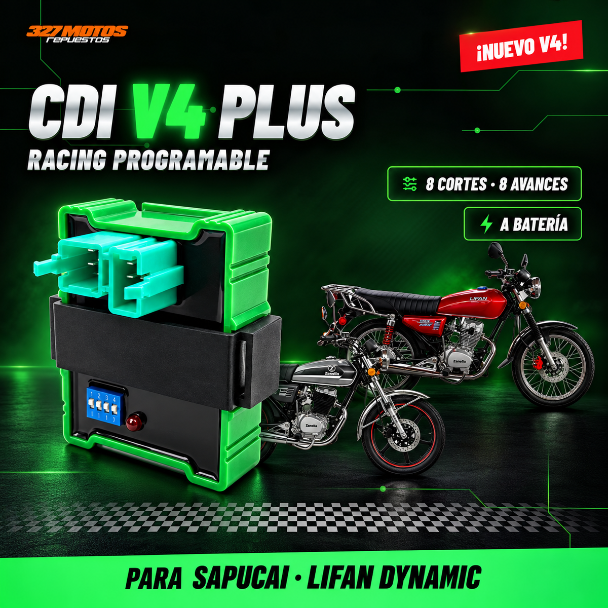 CDI Zamosa V4 Plus Racing Programable