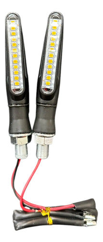 Señalero Led Lineal Flexible Luz Con Movimiento Y Efectos