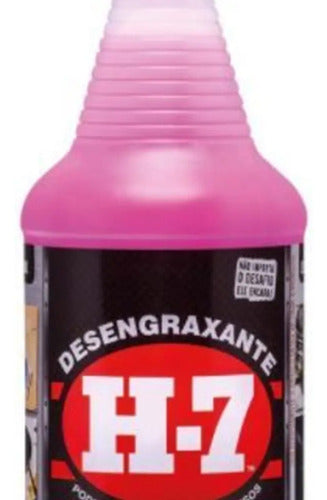 Desengrasante H-7 1 Litro Limpiador Pesado – foto 4