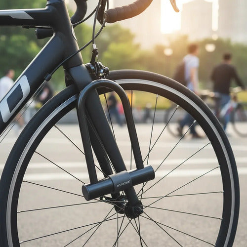 Candado En U Moto Bici + 2 Llaves – foto 4