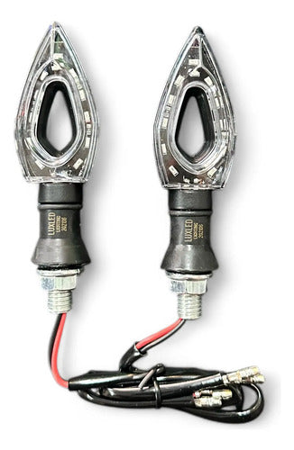 Señalero Led Lagrima Setx2 Universal