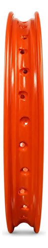 Llanta Ride It Aluminio 140-18 Naranja – foto 4