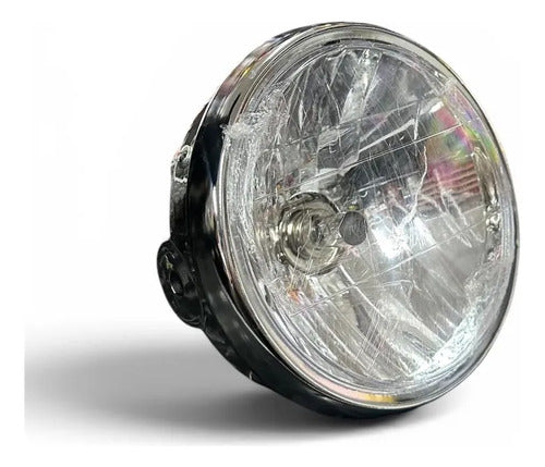 Foco Delantero Gs Cromado Con Lampara