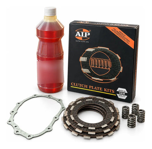 Kit Cambio Discos De Embrague Cg200 Aceite Discos Aip Junta