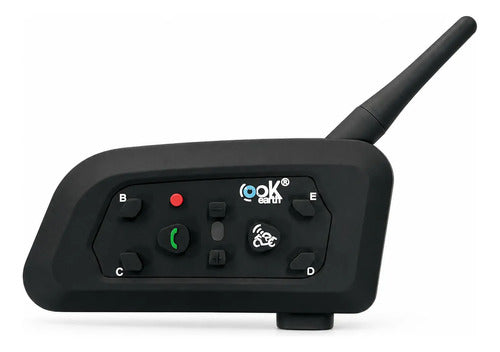 Intercomunicador Casco Inalambrico Bluetooth V6 Pro