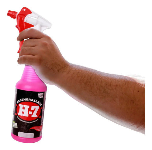 Desengrasante H-7 1 Litro Limpiador Pesado – foto 2