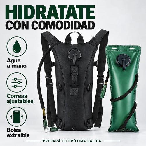 Mochila De Hidratación Con Vejiga De 3l – foto 4