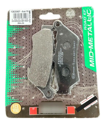 Pastillas De Freno Para Nk400 Ktm390 Adventure Delanteras