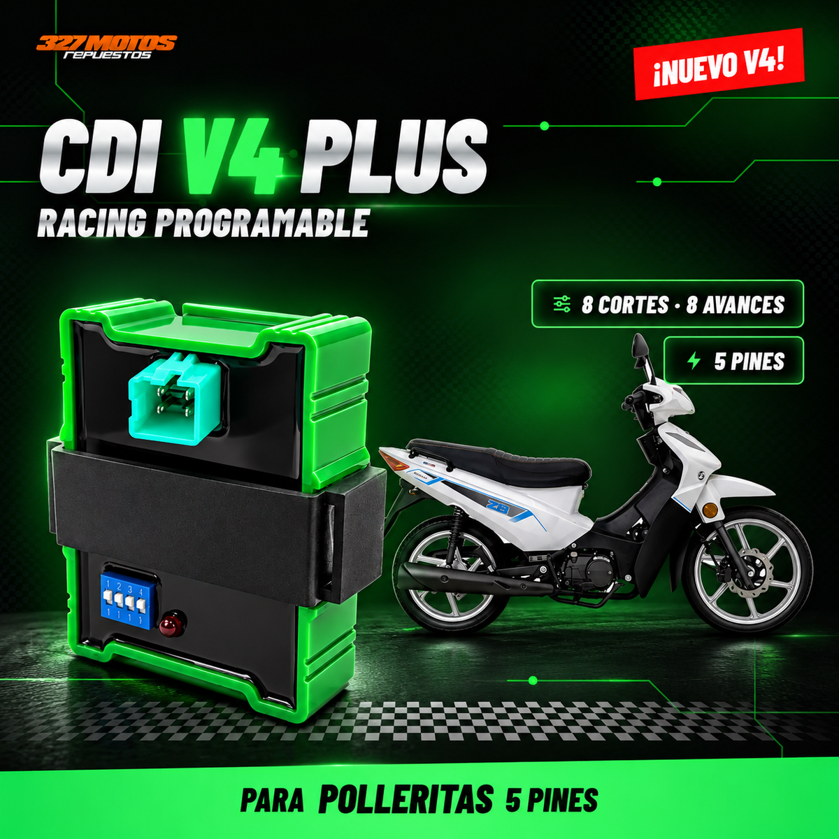 CDI Zamosa V4 Plus Racing Programable